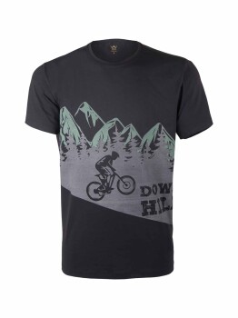 Outdoor T-shirt Günlük Pamuklu Baskılı Erkek BASETI02 - 2