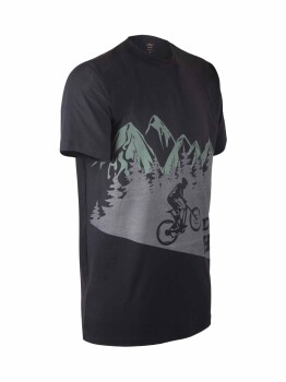 Outdoor T-shirt Günlük Pamuklu Baskılı Erkek BASETI02 - 18