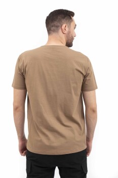 Outdoor T-shirt Günlük Pamuklu Baskılı Erkek BASETI02 - 53