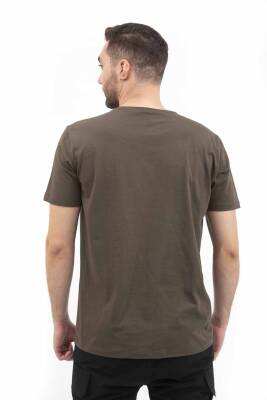 Outdoor T-shirt Günlük Pamuklu Baskılı Erkek BASETI02 - 54