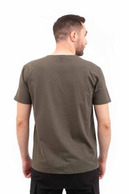 Outdoor T-shirt Günlük Pamuklu Baskılı Erkek BASETI02 - 55