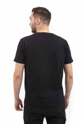 Outdoor T-shirt Günlük Pamuklu Baskılı Erkek BASETI02 - 56