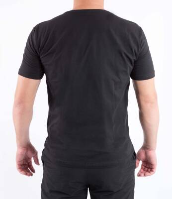 Outdoor T-shirt Günlük Pamuklu Baskılı Erkek BASETI02 - 43