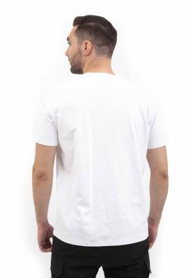 Outdoor T-shirt Günlük Pamuklu Baskılı Erkek BASETI02 - 62