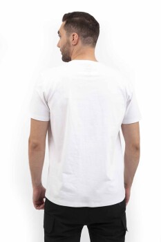 Outdoor T-shirt Günlük Pamuklu Baskılı Erkek BASETI02 - 67