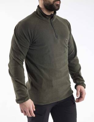 Tactical Outdoor Erkek Petek Polar Sweatshirt Tüylenmez POLSW03 - 5